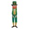 In the Breeze 5172 - Leprechaun 40 Inch Breeze Buddy Windsock - Hanging St. Patrick's Decoration - Outdoor Holiday Décor
